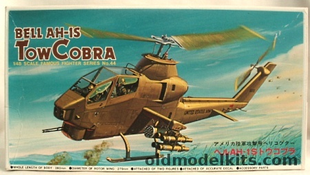 Fujimi 1/48 Bell AH-1S TOW Cobra - US Army, 44 plastic model kit